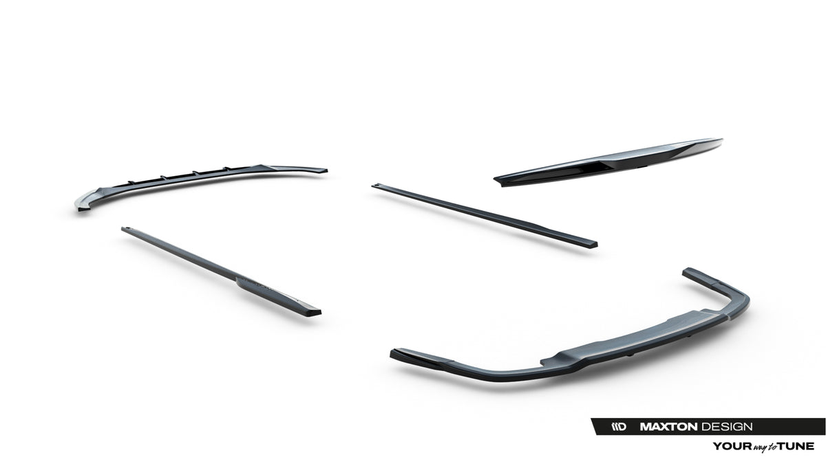 Set of Splitters suitable for Audi A5 S-Line Coupe F5 Facelift
