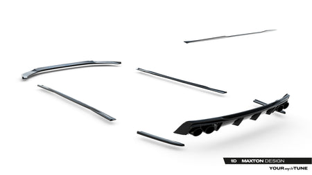 Set of Splitters suitable for Audi A6 S-Line Sedan / S6 Sedan C8
