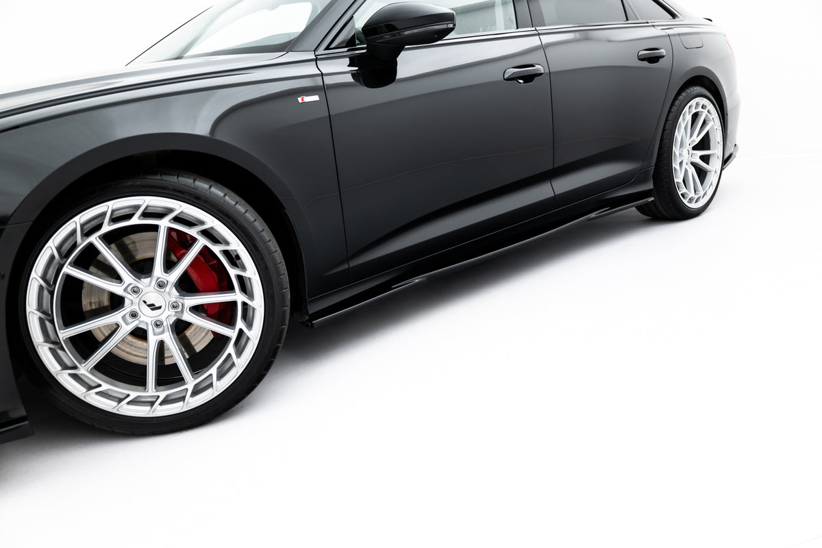 Set of Splitters suitable for Audi A6 S-Line Sedan / S6 Sedan C8