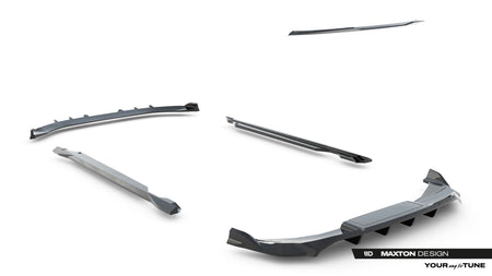 Set of Splitters suitable for Audi Q6 e-tron S-Line / SQ6 e-tron SUV Mk1