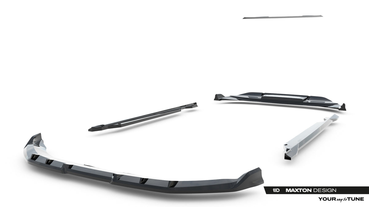Set of Splitters suitable for Audi Q6 e-tron S-Line / SQ6 e-tron SUV Mk1
