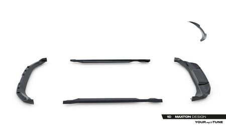Set of Splitters suitable for Audi Q6 e-tron S-Line / SQ6 e-tron SUV Mk1