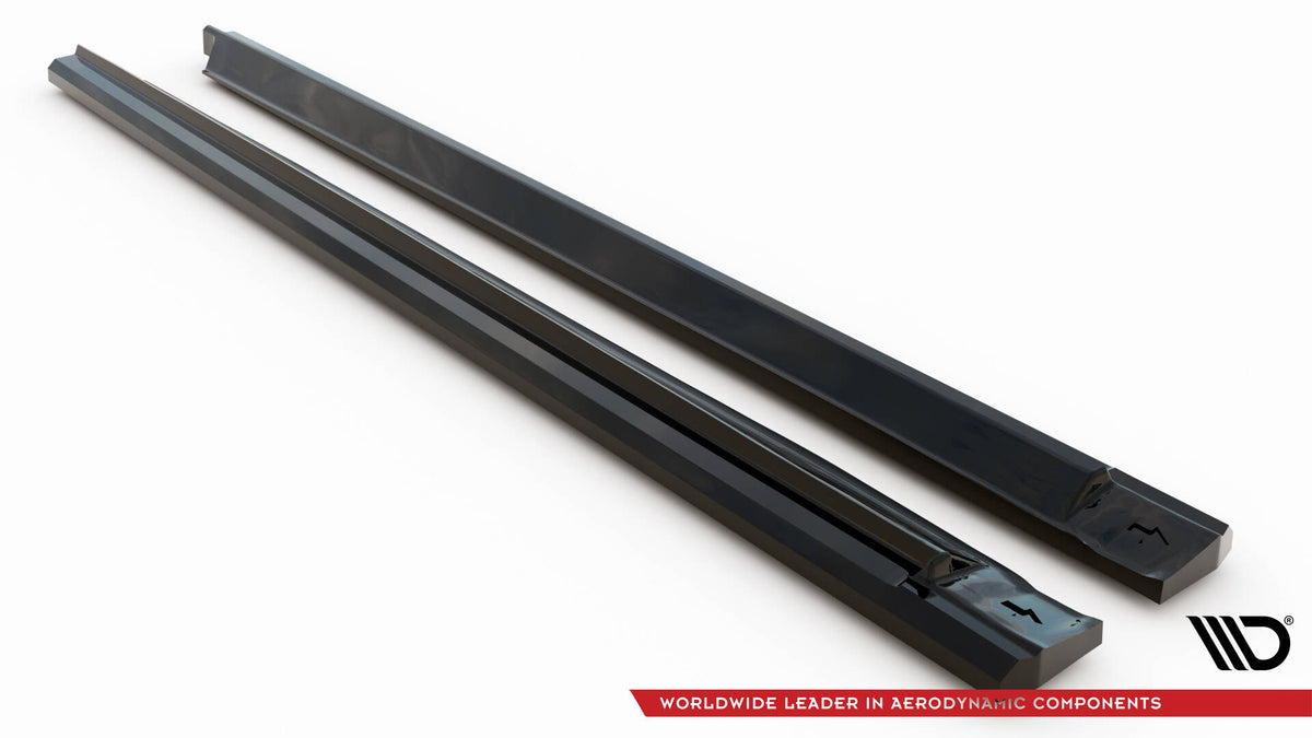 Set of Splitters suitable for Audi Q7 Mk2