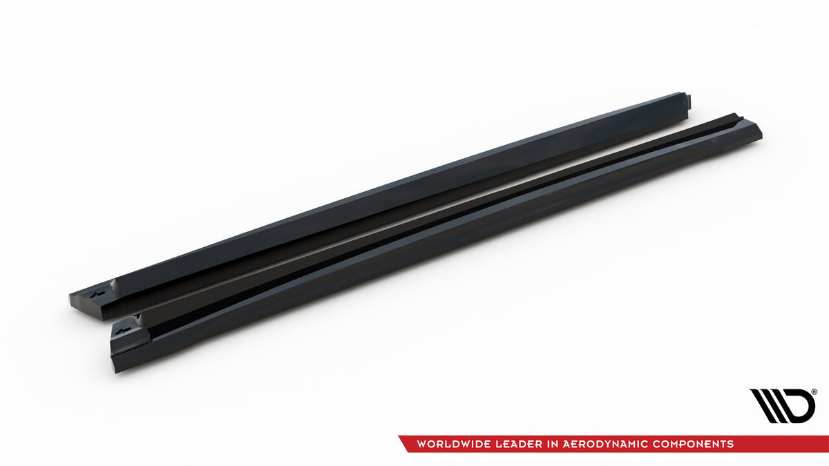 Set of Splitters suitable for Audi Q8 Mk1 Facelift