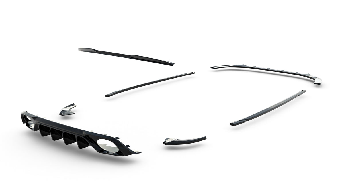 Set of Splitters suitable for Audi RS3 Sedan 8Y