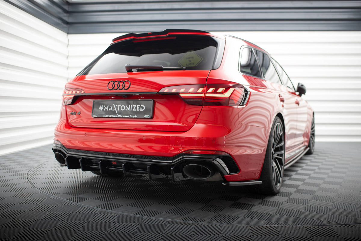 Set of Splitters suitable for Audi RS4 B9 Facelift