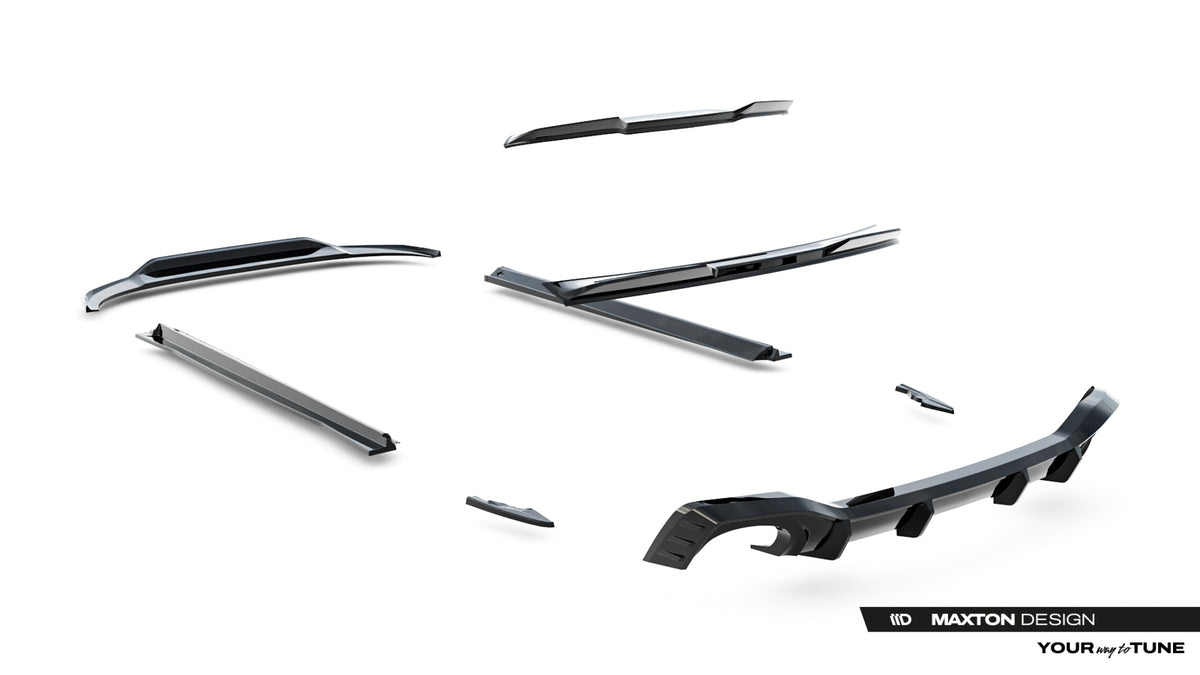 Set of Splitters suitable for Audi RSQ8 Mk1