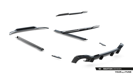 Set of Splitters suitable for Audi RSQ8 Mk1