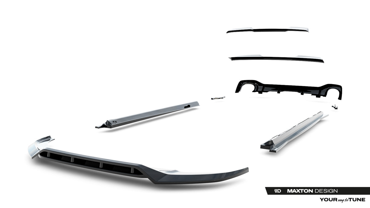 Set of Splitters suitable for Audi RSQ8 Mk1
