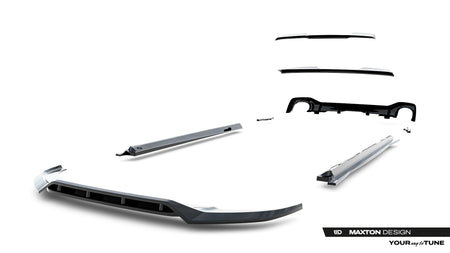 Set of Splitters suitable for Audi RSQ8 Mk1