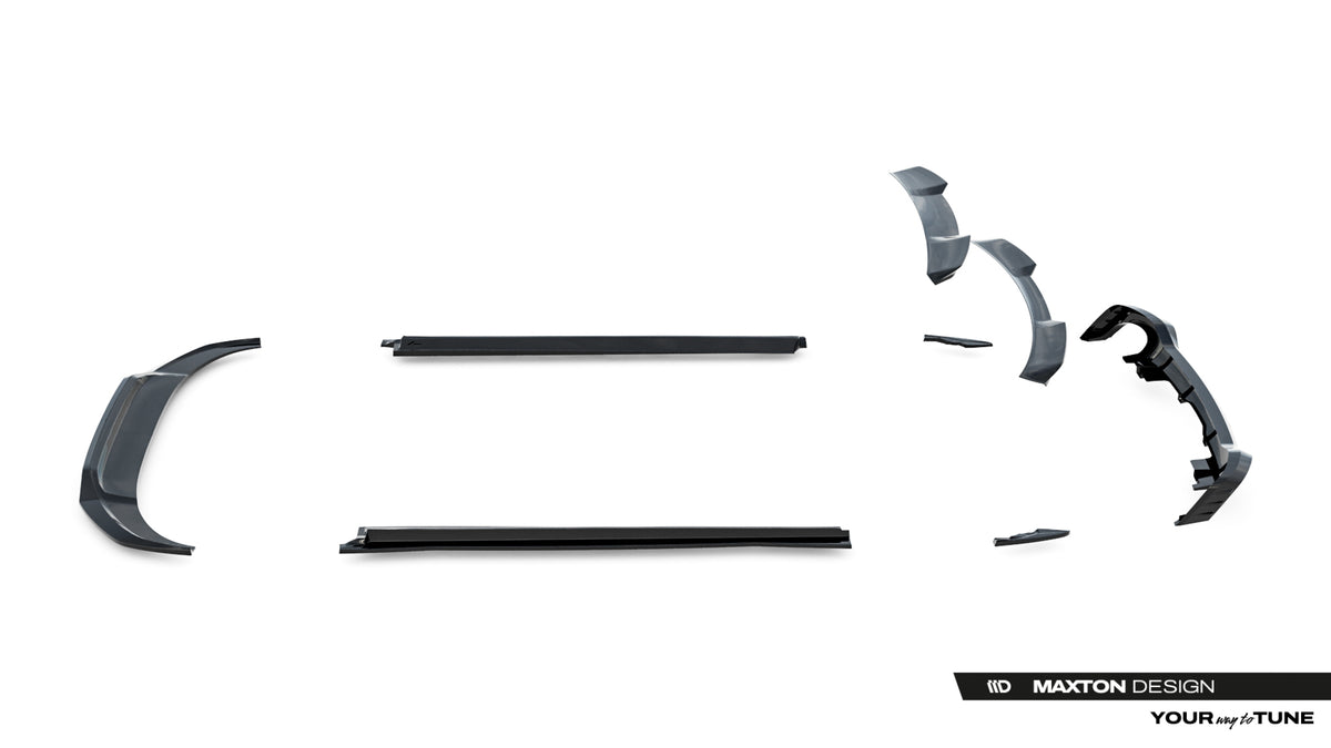 Set of Splitters suitable for Audi RSQ8 Mk1