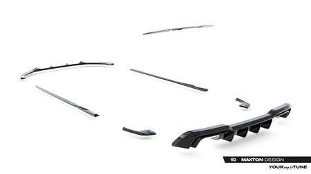 Set of Splitters suitable for Audi S3 Sportback 8V Facelift