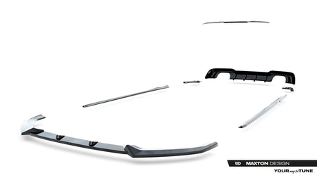 Set of Splitters suitable for Audi S3 Sportback 8V Facelift