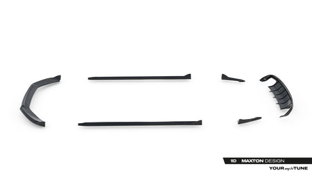 Set of Splitters suitable for Audi S4 Sedan B8