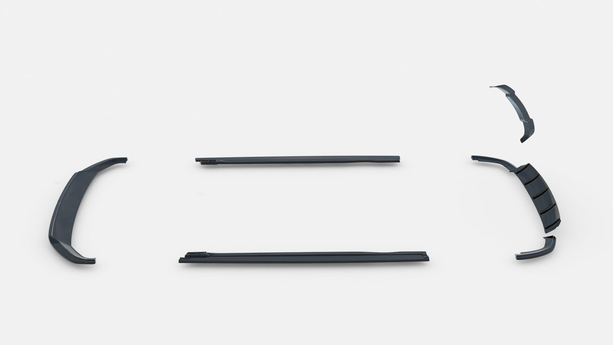 Set of Splitters suitable for Audi SQ5/Q5 S-line Mk2
