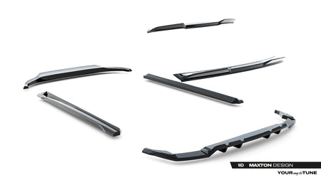 Set of Splitters suitable for Audi SQ8 / Q8 S-Line Mk1 Facelift