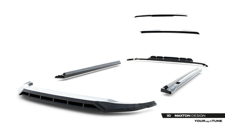 Set of Splitters suitable for Audi SQ8 / Q8 S-Line Mk1 Facelift