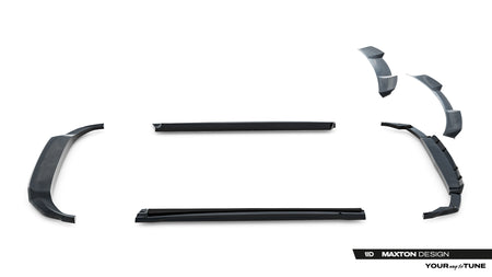 Set of Splitters suitable for Audi SQ8 / Q8 S-Line Mk1 Facelift