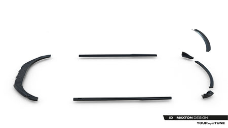Set of Splitters suitable for Audi TT S-Line 8J Facelift