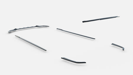 Set of Splitters suitable for BMW 3 M-Pack Touring G21