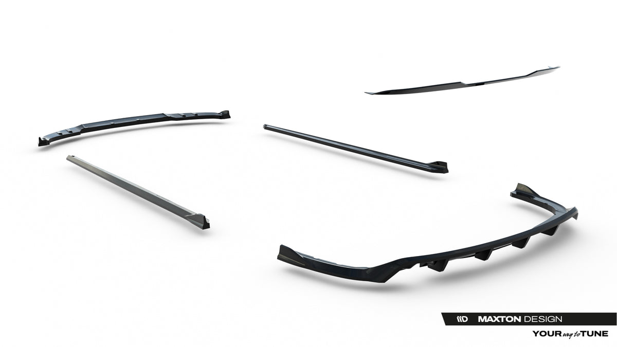 Set of Splitters suitable for BMW 3 Sportline Sedan F30