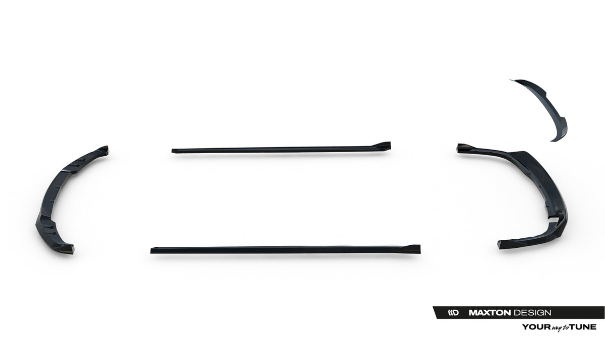 Set of Splitters suitable for BMW 3 Sportline Sedan F30