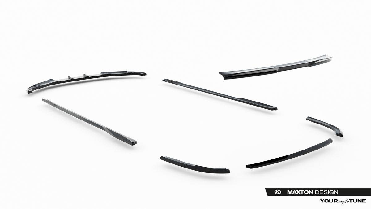 Set of Splitters suitable for BMW 4 Coupe / Cabrio G22 / G23