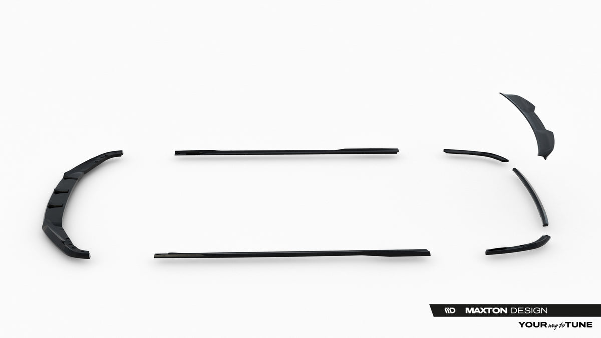 Set of Splitters suitable for BMW 4 Coupe / Cabrio G22 / G23