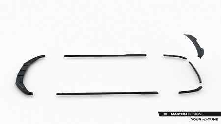 Set of Splitters suitable for BMW 4 Coupe / Cabrio G22 / G23