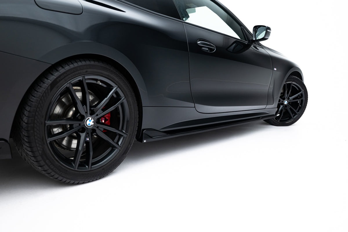 Set of Splitters suitable for BMW 4 M-Pack Coupe G22 / G22 Facelift