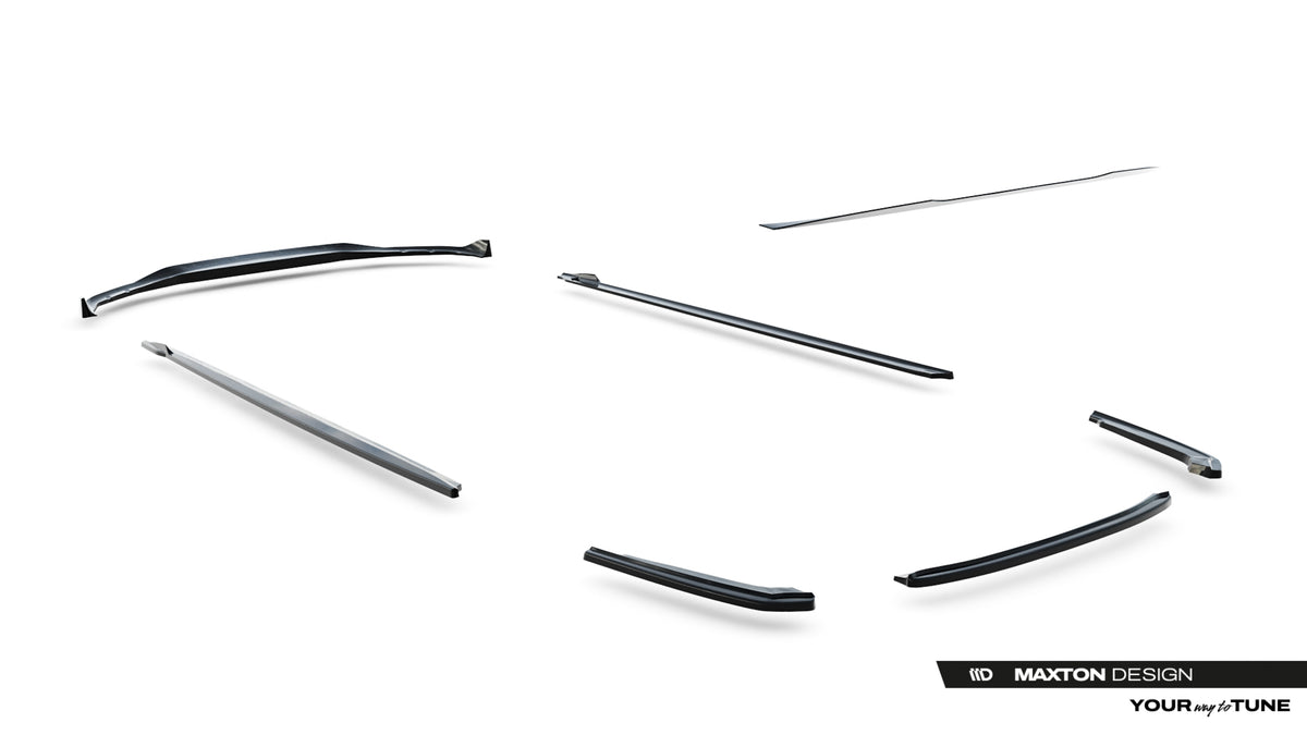 Set of Splitters suitable for BMW 5 Sedan M-Pack G30