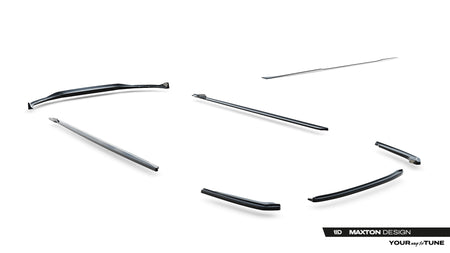 Set of Splitters suitable for BMW 5 Sedan M-Pack G30