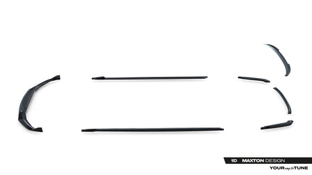 Set of Splitters suitable for BMW 5 Sedan M-Pack G30