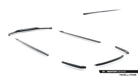 Set of Splitters suitable for BMW 5 Touring M-Pack G31