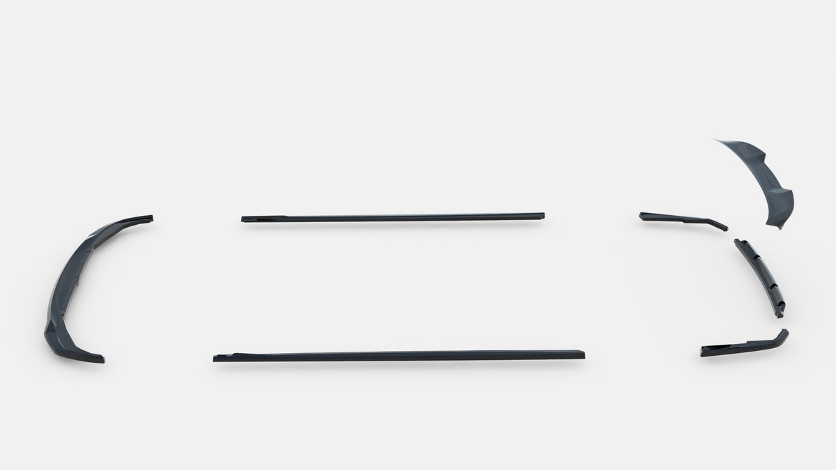 Set of Splitters suitable for BMW M340i Sedan G20  Facelift