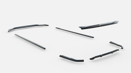 Set of Splitters suitable for BMW M340i Sedan G20  Facelift