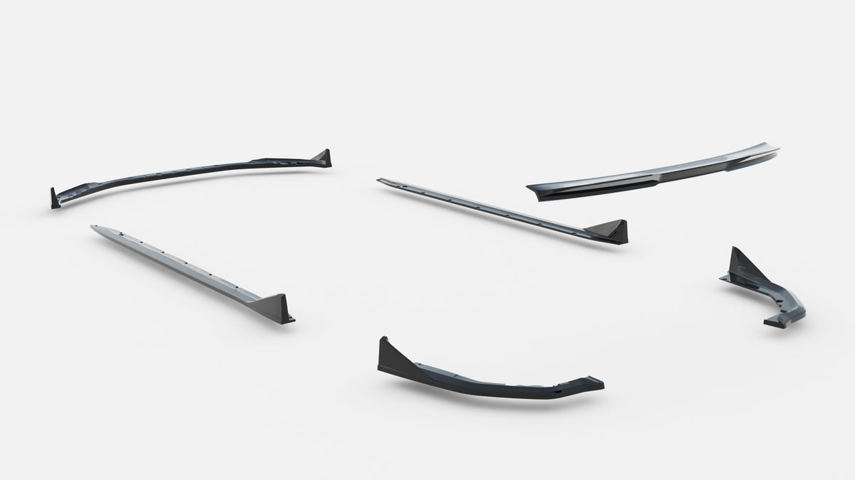 Set of Splitters suitable for BMW M4 Coupe G82 / G82 Facelift