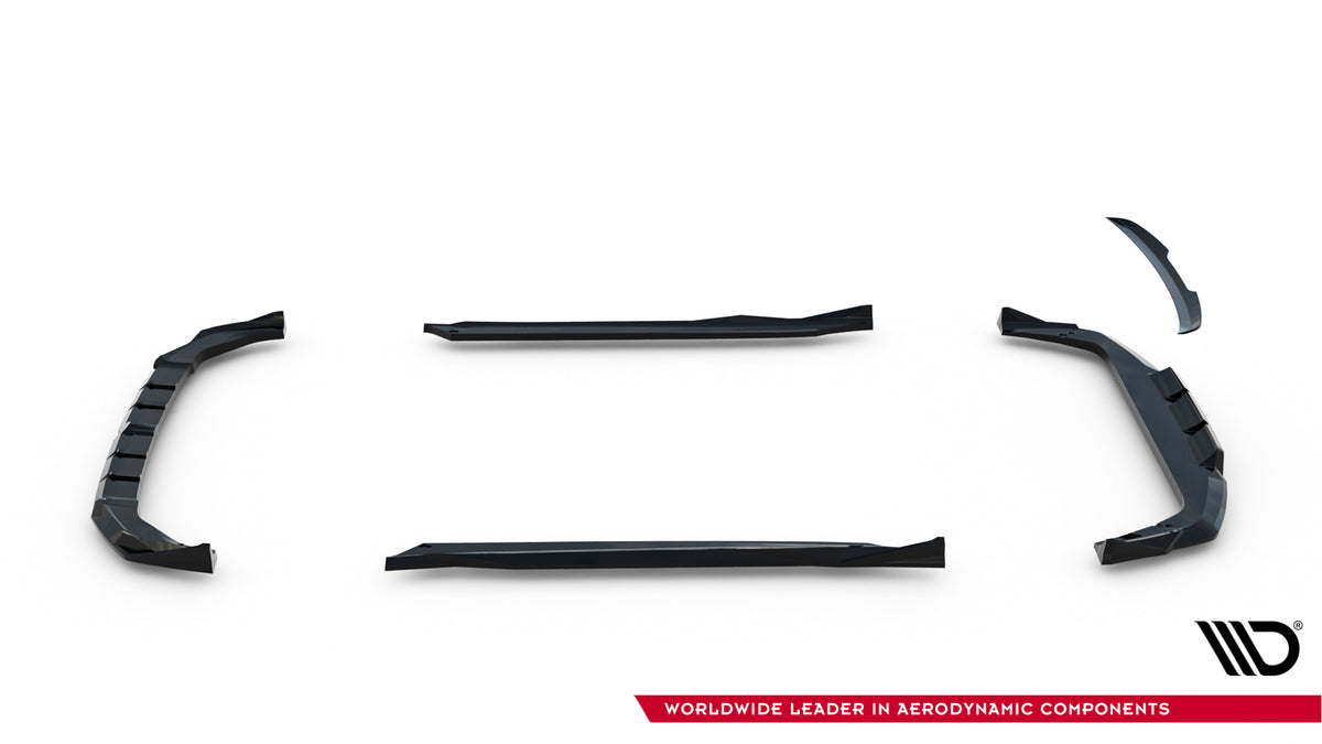 Set of Splitters suitable for BMW X2 M-Pack / iX2 U10