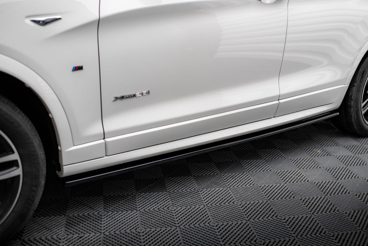 Set of Splitters suitable for BMW X3 M-Pack F25 Facelift