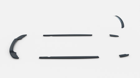 Set of Splitters suitable for BMW X3 M-Pack F25 Facelift