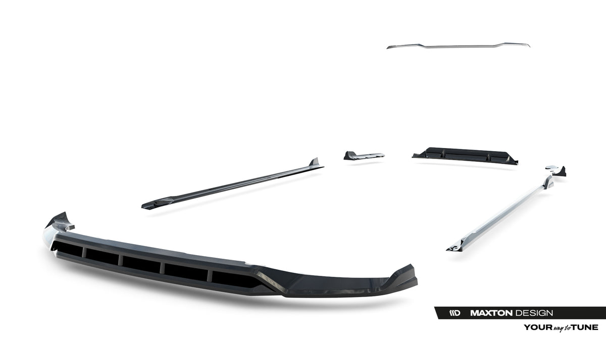 Set of Splitters suitable for BMW X3 M-Pack G01 Facelift