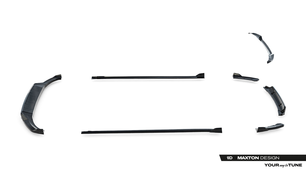 Set of Splitters suitable for BMW X3 M-Pack G01 Facelift