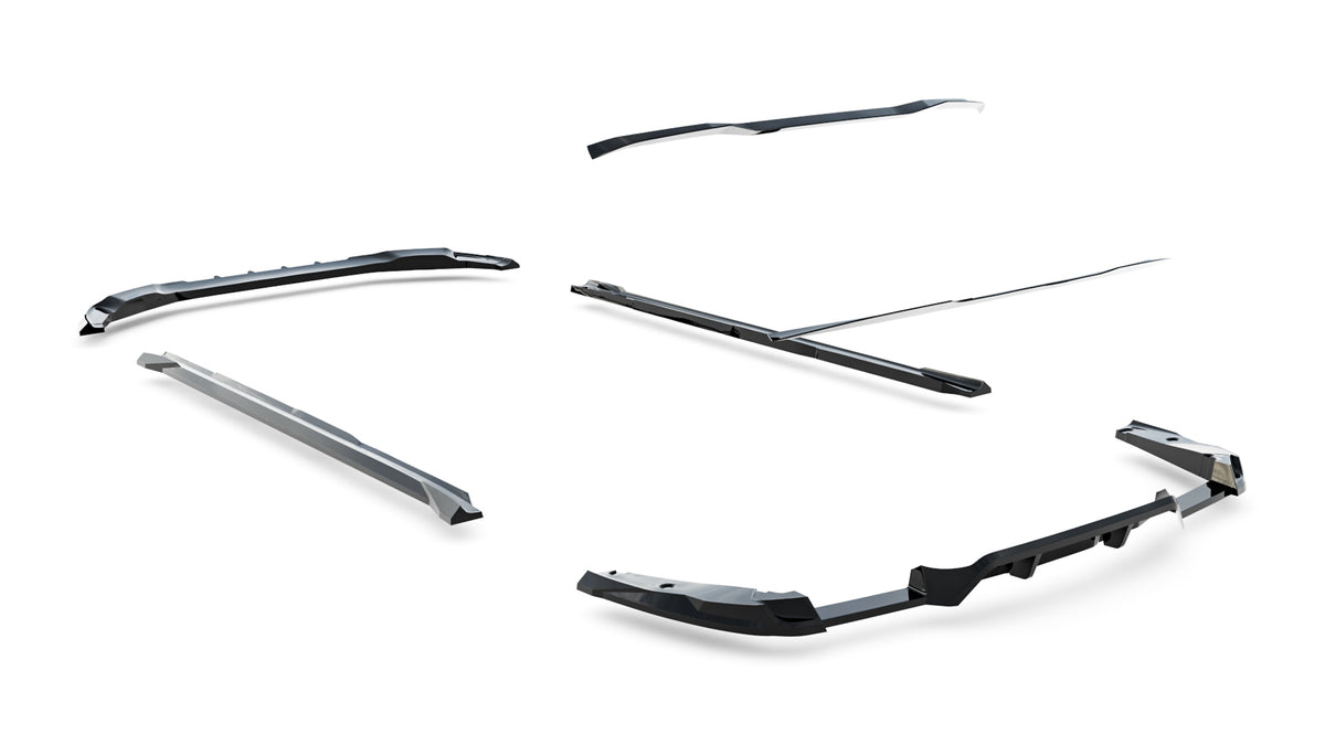 Set of Splitters suitable for BMW X4 M F98