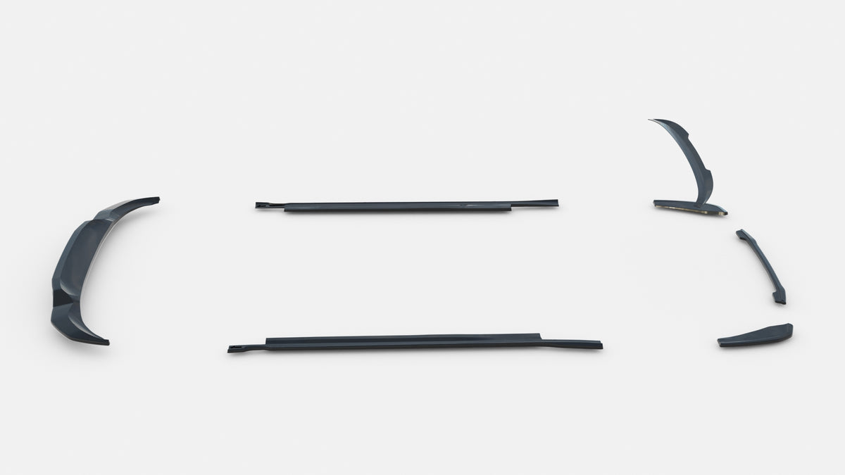 Set of Splitters suitable for BMW X4 M-Pack G02