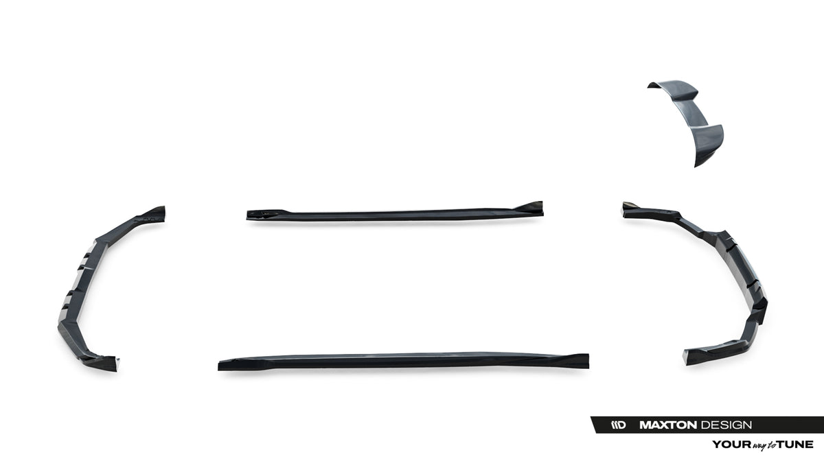 Set of Splitters suitable for BMW X5 M F95 Facelift