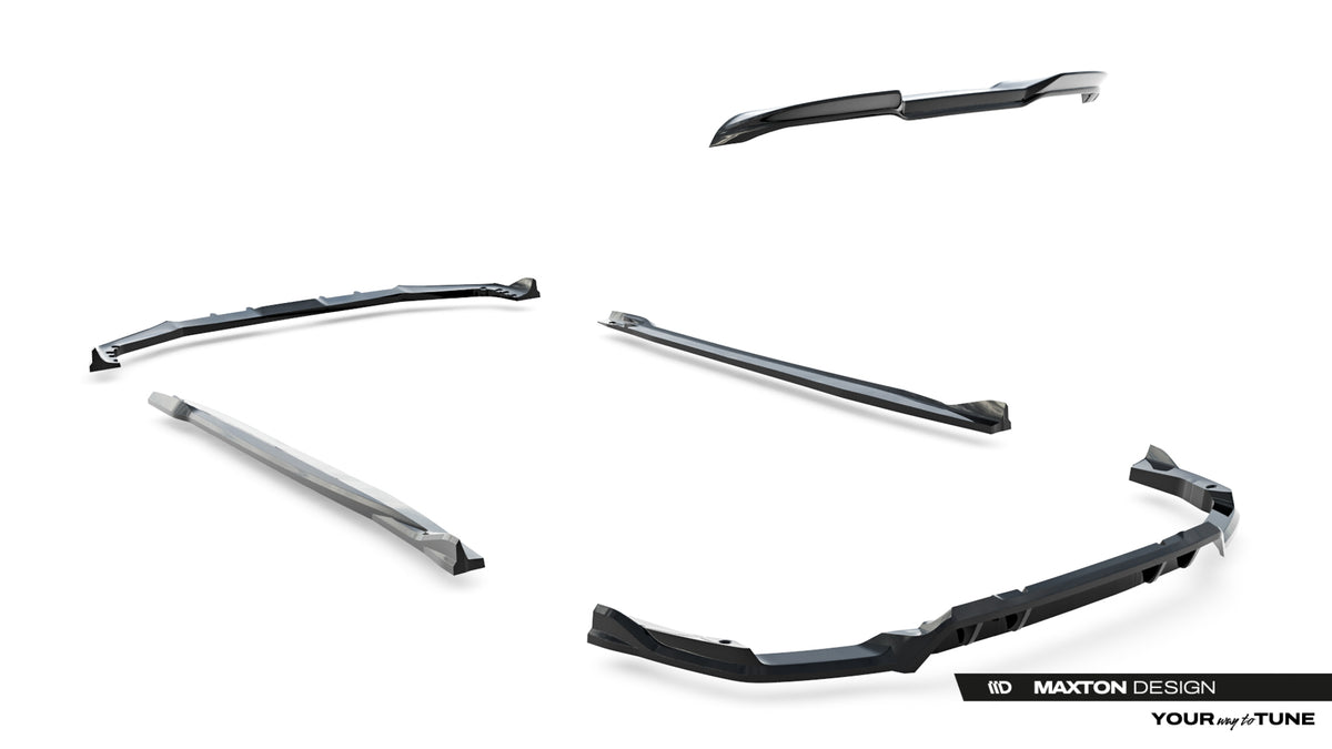 Set of Splitters suitable for BMW X5 M F95 Facelift
