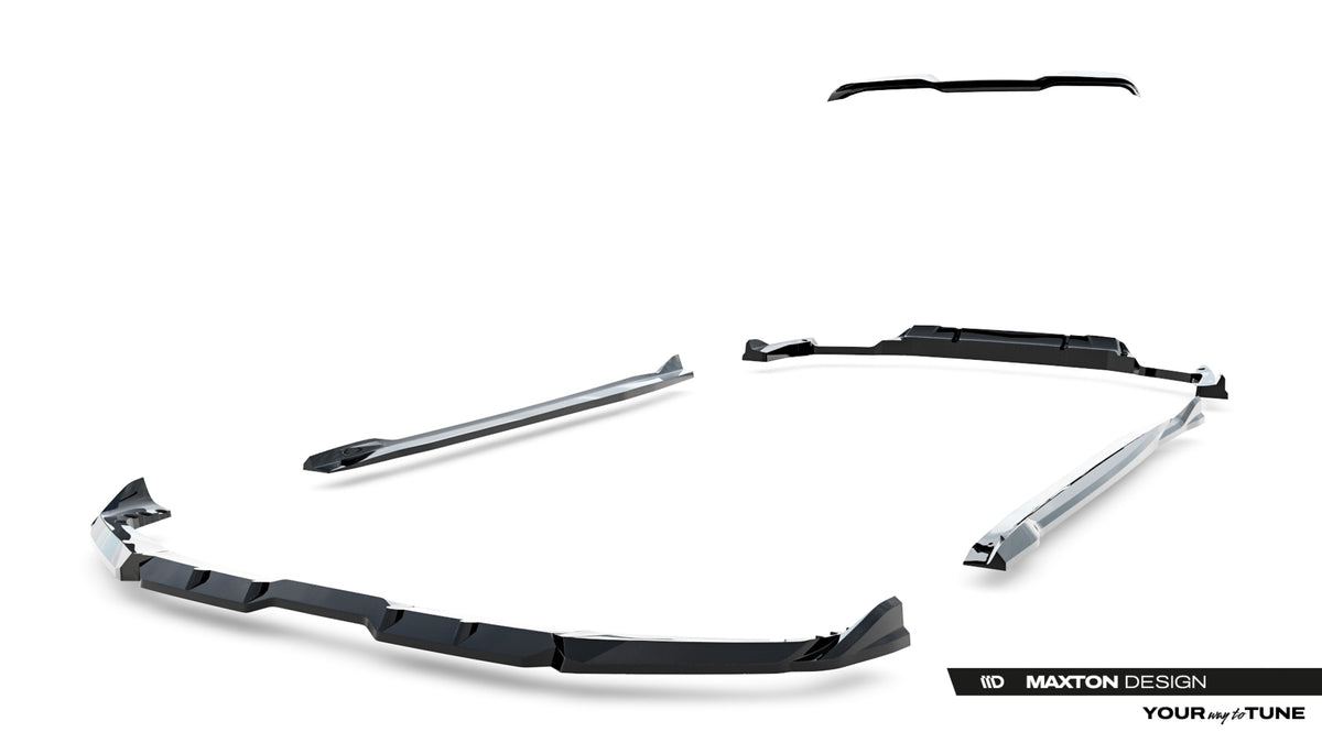 Set of Splitters suitable for BMW X5 M F95 Facelift