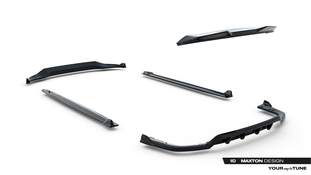 Set of Splitters suitable for BMW X5 M-Pack G05