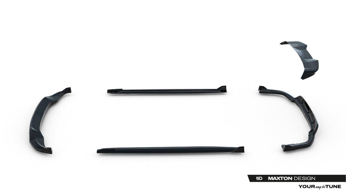 Set of Splitters suitable for BMW X5 M-Pack G05