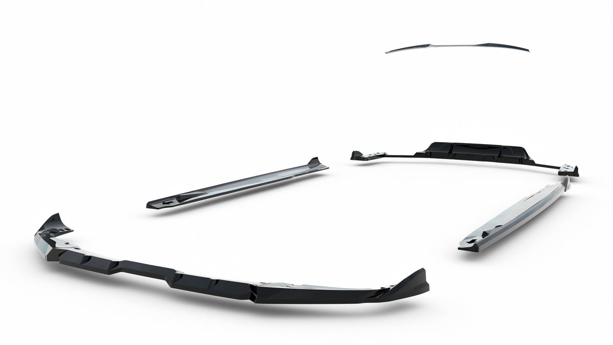 Set of Splitters suitable for BMW X6 M F96 Facelift